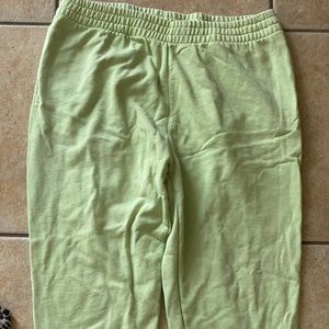 Outdoor voices green sweatpant